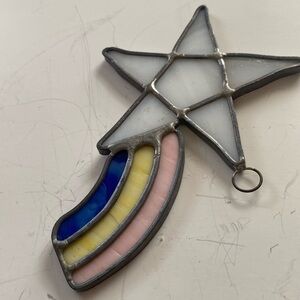 Stained Glass Star Ornament